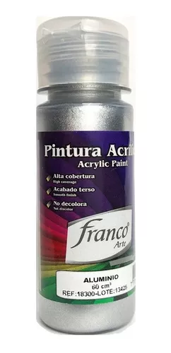 Kit X 5 Pinturas Acrílicas Franco, Colores Primarios 60 Ml FRANCO