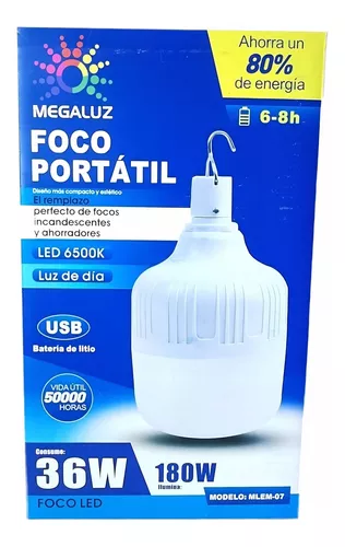 Foco Portatil Recargable