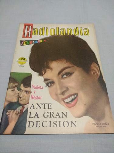 Revista Radiolandia 1946 Virginia Luque 1965