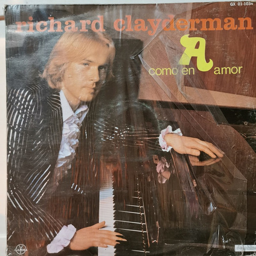 Disco Lp: Richard Clayderman- A Como En Amor,,