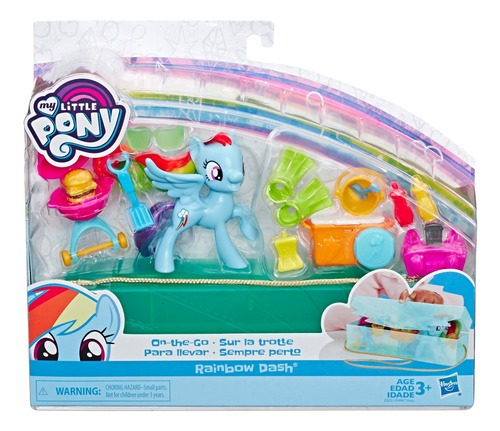 Rainbow Dash Set Para Llevar My Little Pony