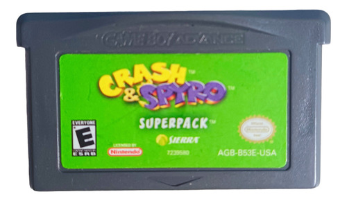 Crash & Spyro Pack Game Boy Advance 