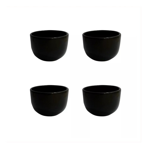 Set X4 Piezas De Ceramica Ensaladera Compoteras Bowl