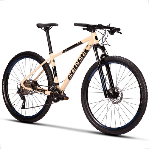 Bicicleta Mtb Sense Rock Evo 2023 Freios Hidráulicos 2x10v