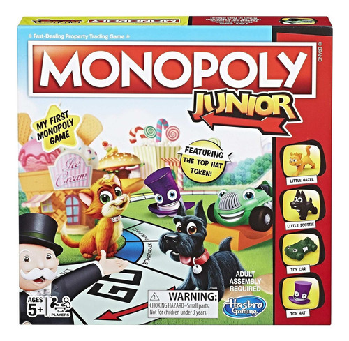 Monopoly Junior - Juego De Mesa, Exclusivo., N/a Mpy