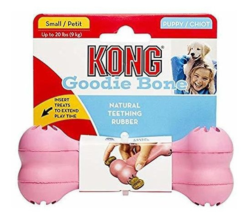 Puppy Kong Goodie Bone - Dispensador De Juguetes Y Golosinas