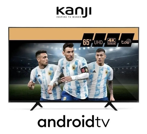 Imagen 3 de 6 de Smart Tv 65 Pulgadas Ultra Hd 4k Con Android Netflix Youtube