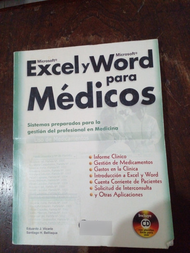 Excel Y Word Para Medicos Año 2003