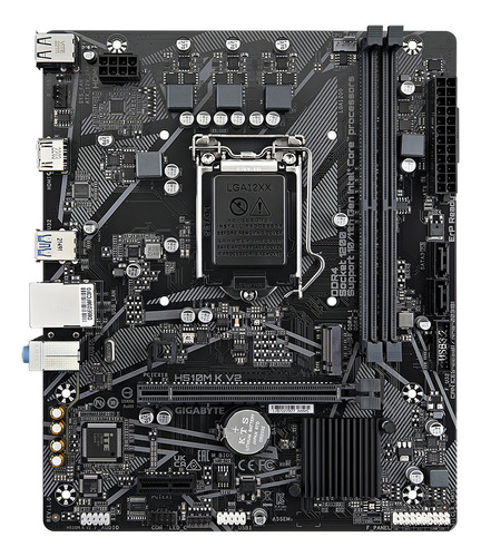 Tarjeta Madre Gigabyte H510m K V2 Lga 1200 2x Ddr4 1x M.2 Pc