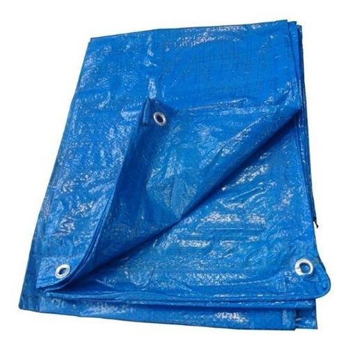 Lona 8x6 Azul Plastica Impermeavel Festa Telhado Multi Us