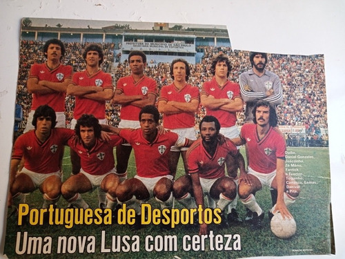 Poster Antigo Da Portuguesa De Desportos