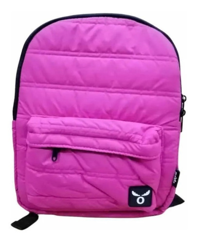 Mochila Urbana De Parka Dama Mujer Impermeable Moose Fucsia