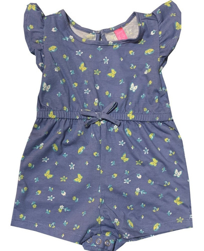 Vestido Estampado Sin Mangas De Algodón Para Bebé Niña Blvr