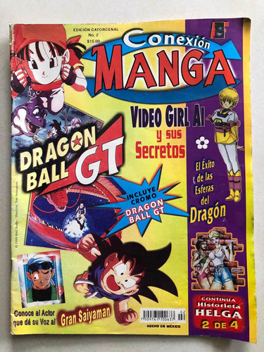 Dragon Ball Gt Revista Conexion Manga 1999
