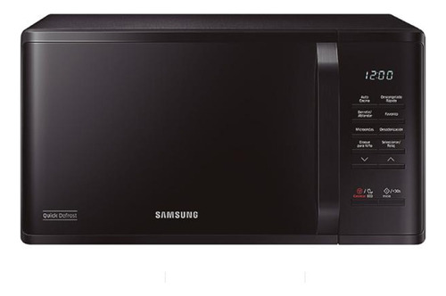 Microondas Samsung  800w 23l 6 Niv. Interior Cerámica