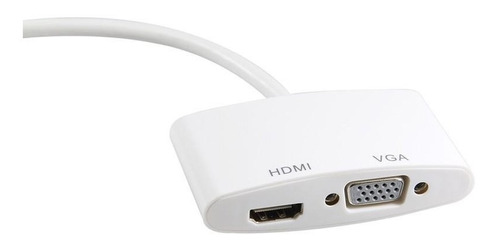 Adaptador Mini Displayport A Vga / Hdmi (2 En 1)