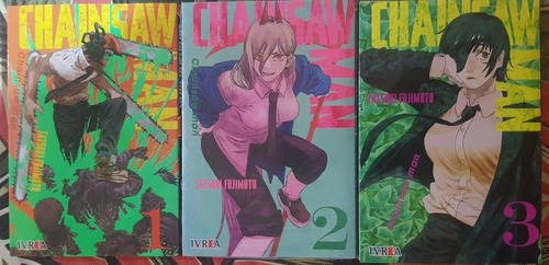 Chainsaw Man - Tomo 1 Al 3 - Manga - Ivrea