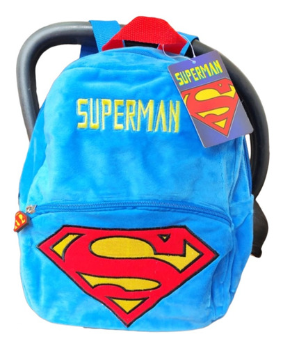 Mochila Costas Infantil Escolar Creche Aula Super Man