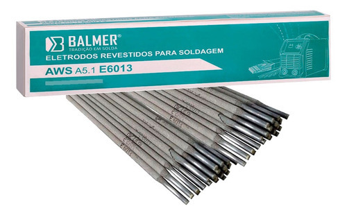 Eletrodo Para Solda Revestido 6013 2,5mm 1kg Balmer