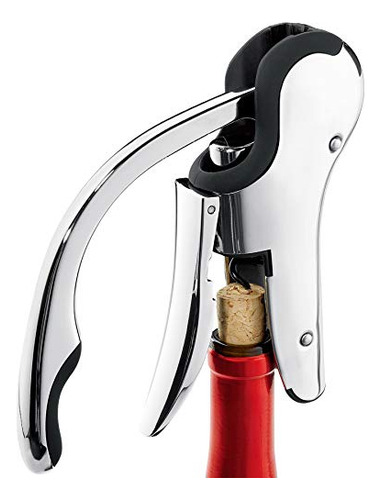 Abridor De Vino De Acero Inoxidable Sacacorchos Vertical Com