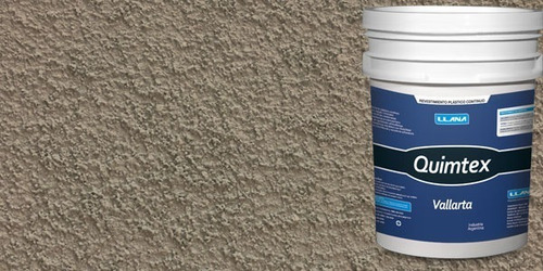 Imagen 3 de 9 de Revestimiento Plastico Vallarta Fino Quimtex 27kg