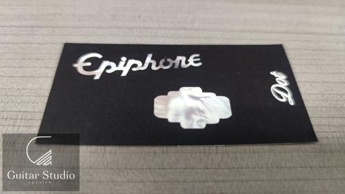 Decal Waterslide Epiphone Dot