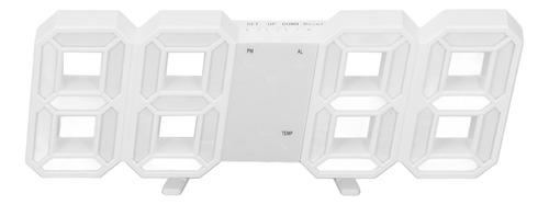 Reloj Digital Led 3d, Hora, Fecha Y Temperatura, Pantalla Co