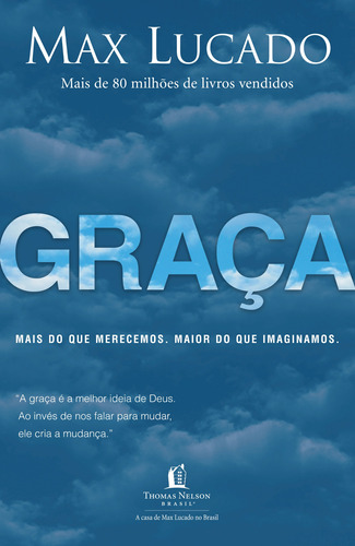Graça, de Lucado, Max. Vida Melhor Editora S.A, capa mole em português, 2012