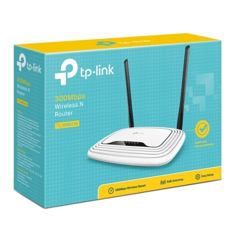 Router Inalámbrico 2 Antenas De 300mbps Tl-wr841n Nuevo!