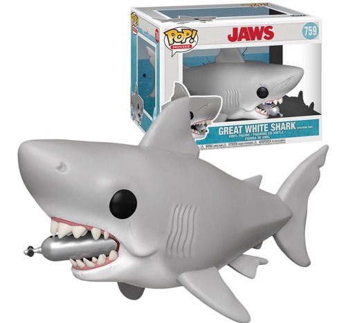 Funko Pop Jaws Great White Shark Diving Tank