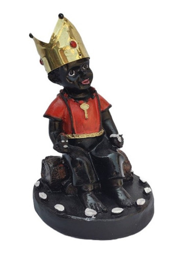 Elegua Con Corona (santeria) Figura