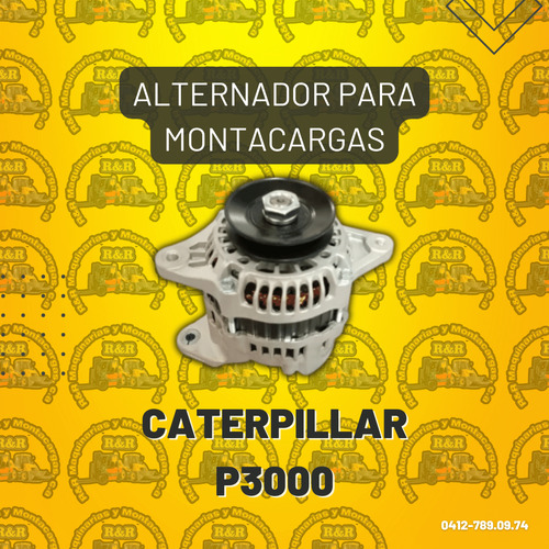 Alternador Para Montacargas Caterpillar P3000