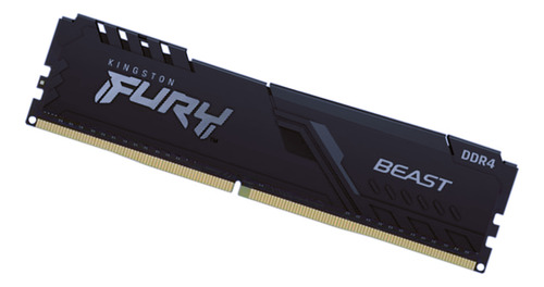 Memoria Ram 16gb 3200mhz Ddr4 Dimm Fury Beast Black