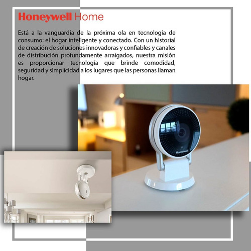 Timbre Inalambrico Portatil Serie 9 Luz Led Casa Honeywell