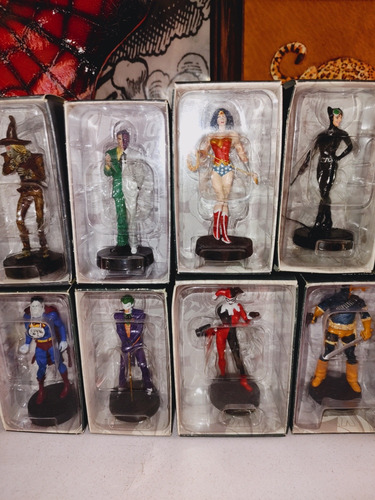 Set De 13 Figuras Dc Superhéroes Panini Eaglemoss México (Usado)