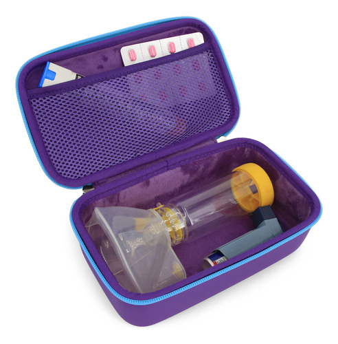 Casematix Funda De Viaje Para Inhalador De Asma Con Máscara
