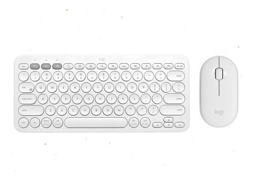 Combo Logitech Bluetooth K380 + M350 Blanco Circuit Shop