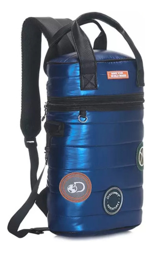 Bolso Matero Mochila Porta Termo Discovery Puffer Comoda 