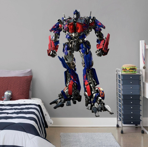 Transformers 02, Vinilo Decorativo Optimus Prime Calcomanía