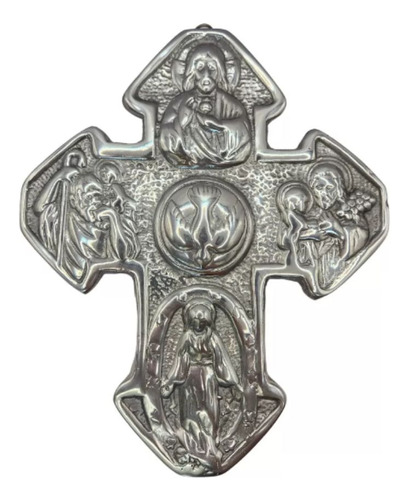 Cruz De Pewter De La Vida De Jesús Para Regalo