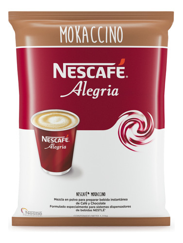 Café Instantáneo En Polvo Mokaccino Nescafé Para Máquina