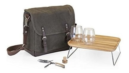 Picnic Tiempo Aventura Aislada Bolsa Doble Para Vino Con Ser