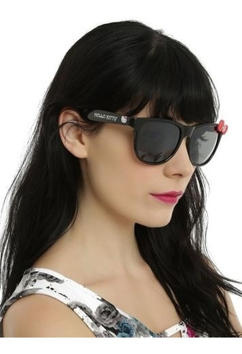 Hello Kitty Lentes De Sol Estilo Wayfarer Pink Bow Sanrio