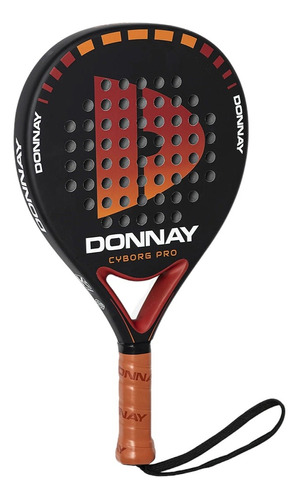 Paleta De Pádel Donnay Cyborg Pro 18k Pitch Black