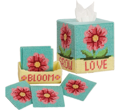 Bloom Love Set - Lienzo De Plastico