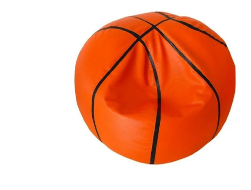 Silla Puff  - Balón Basketball - Doble Costura Calidad