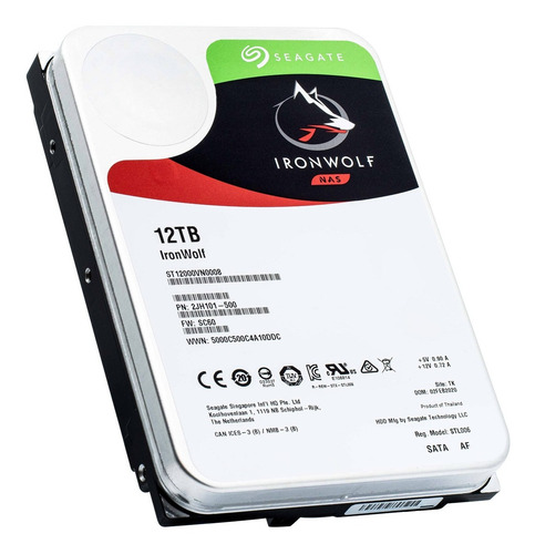 Imagen 2 de 2 de Disco duro interno Seagate IronWolf ST12000VN0008 12TB