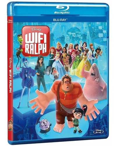 Wifi Ralph Breaks The Internet Blu Ray Nuevo Original Stock