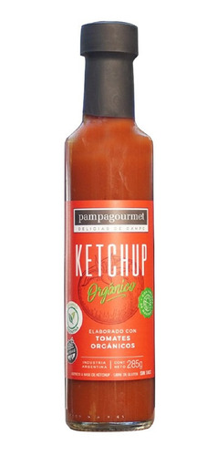 Ketchup Organico  Pampa Gourmet 285g