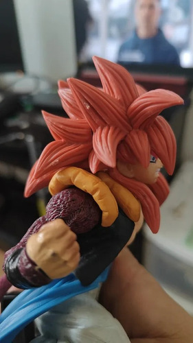 Figura Gogeta Ssj4 Dragon Ball Gt Super Sayayin 4 Ataque